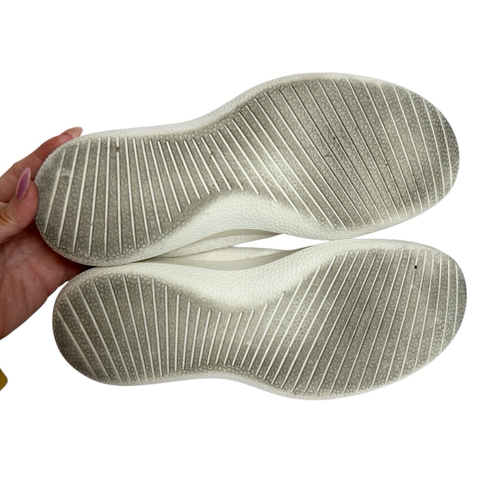 ALLBIRDS Wool Runner Sneakers in Natural White Cream Merino Wool Womens Size 9 - Picture 12 of 14